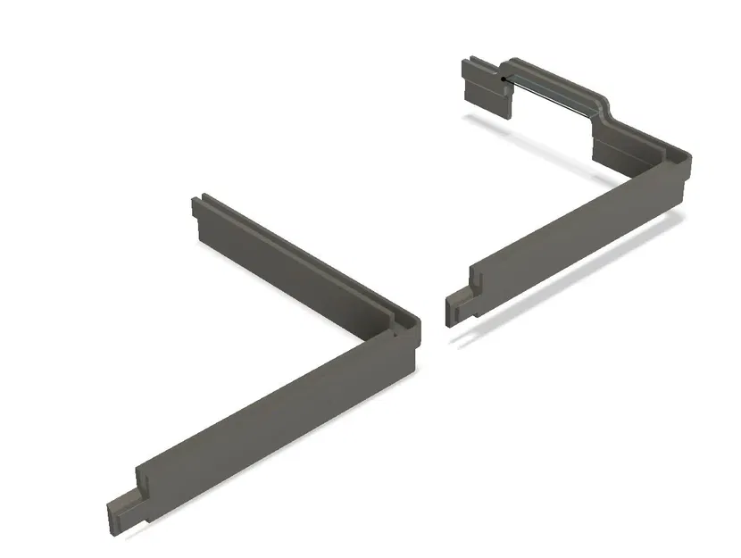 Nắp trên cho Creality K1 với các tab khóa - Image 1