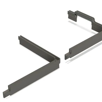 Nắp trên cho Creality K1 với các tab khóa