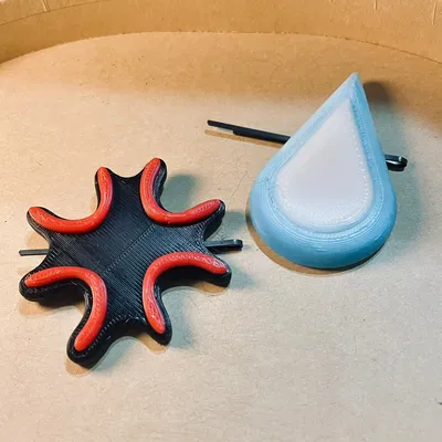 Kẹp tóc biểu tượng cảm xúc hoạt hình vui nhộn