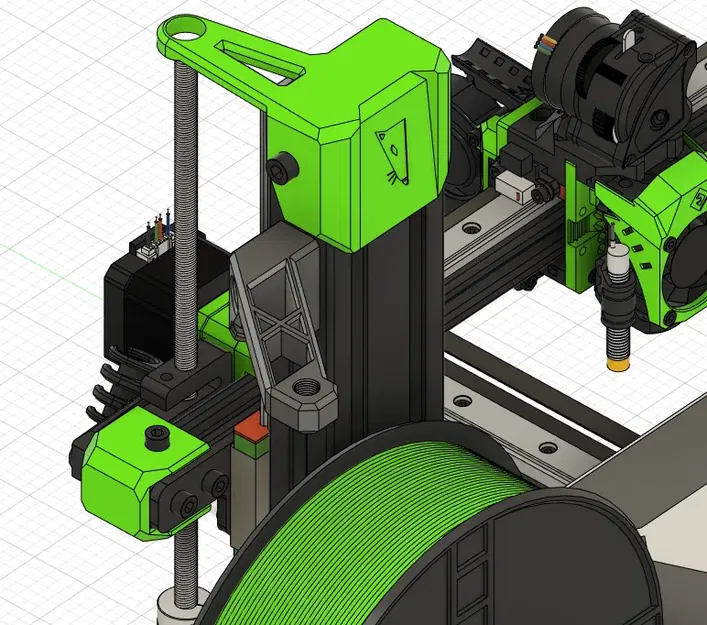 Giá đỡ Bowden ngược cho máy in Rat Rig V-Minion - Image 1