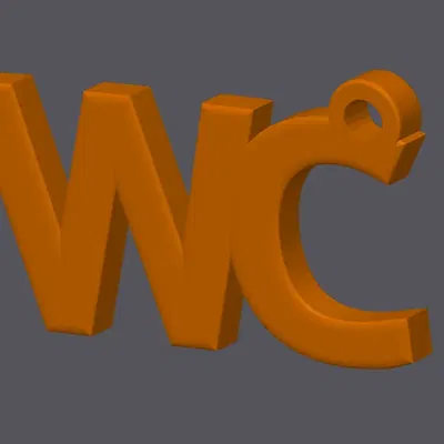 Móc khóa đơn giản cho chìa khóa nhà vệ sinh