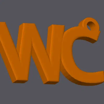 Móc khóa đơn giản cho chìa khóa nhà vệ sinh