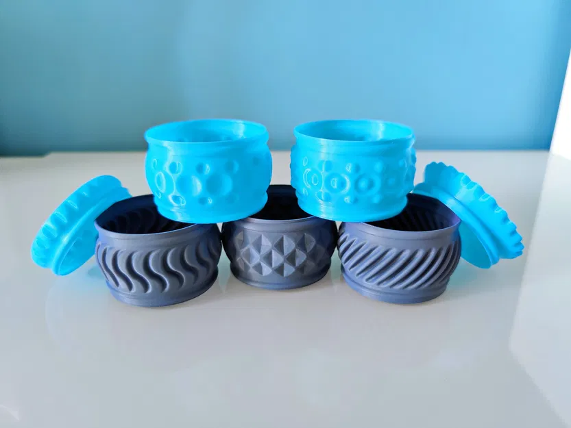 Bộ hộp nhỏ có thể vặn chồng lên nhau - Image 4