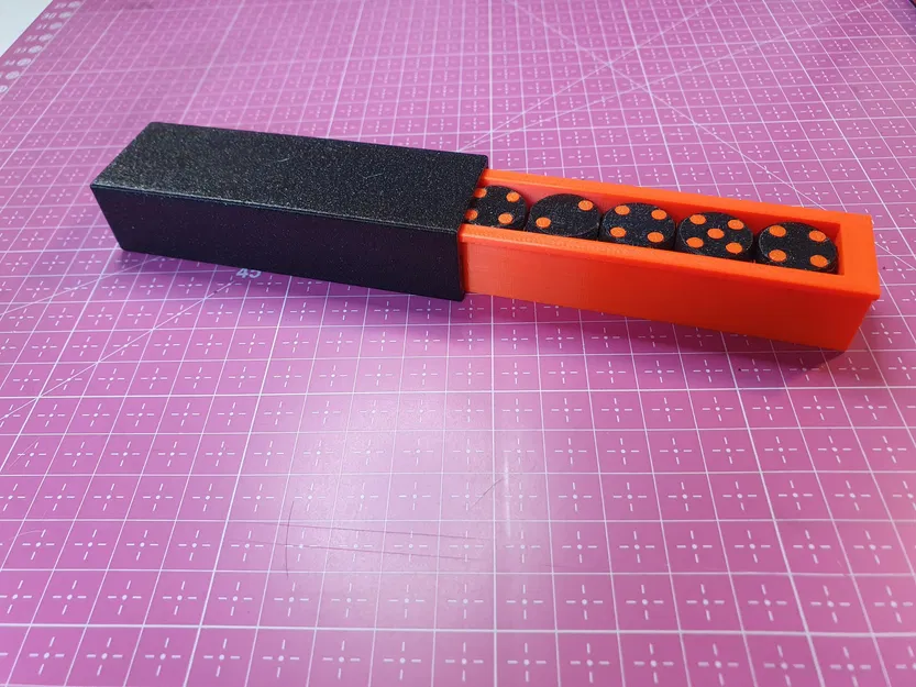 Hộp lưu trữ xúc xắc cho 5 viên xúc xắc - Image 6