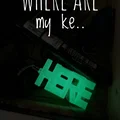 Móc chìa khóa tối giản phát sáng trong bóng tối - Thumbnail 2