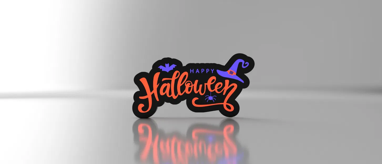 Đèn trang trí Halloween hình hộp ánh sáng - Image 1