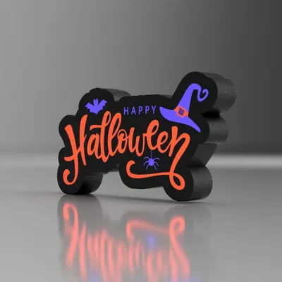 Đèn trang trí Halloween hình hộp ánh sáng