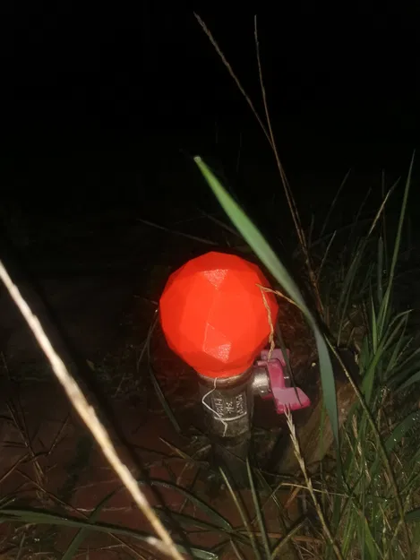 Nắp ống hình cầu 3/4 cho ống vòi tắm ngoài trời - Image 2