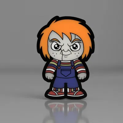 Hộp đèn Halloween Chucky với đèn LED trang trí