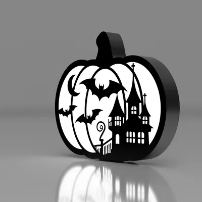 Hộp đèn LED bí ngô #3 cho Halloween