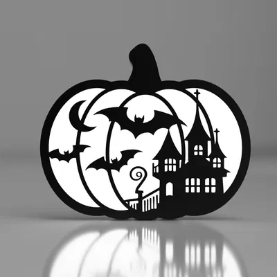 Hộp đèn LED bí ngô #3 cho Halloween