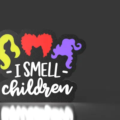 Hộp đèn Halloween Hocus Pocus - Tôi Ngửi Thấy Trẻ Em