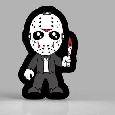 Hộp đèn LED Jason cho trang trí Halloween