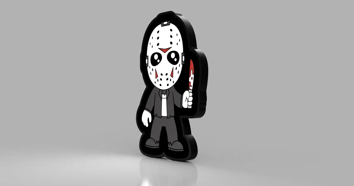 Hộp đèn LED Jason cho trang trí Halloween - Image 2