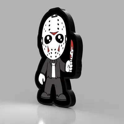 Hộp đèn LED Jason cho trang trí Halloween