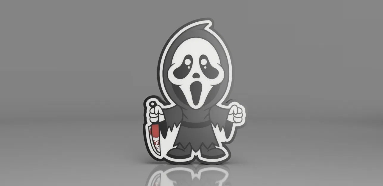 Hộp đèn LED mặt ma cho lễ hội Halloween - Image 1