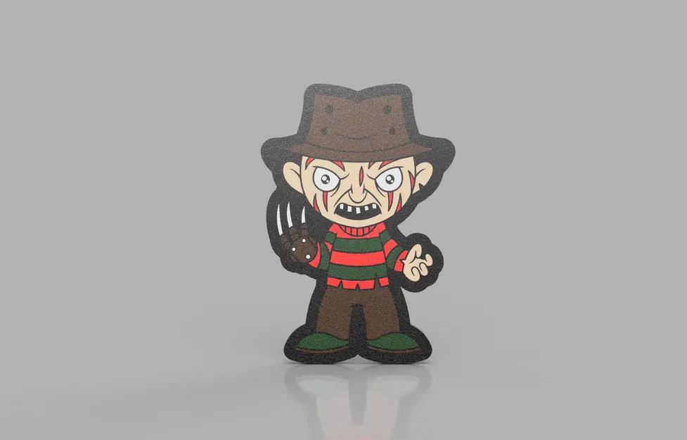 Hộp đèn Freddy Kruger trang trí Halloween - Image 1