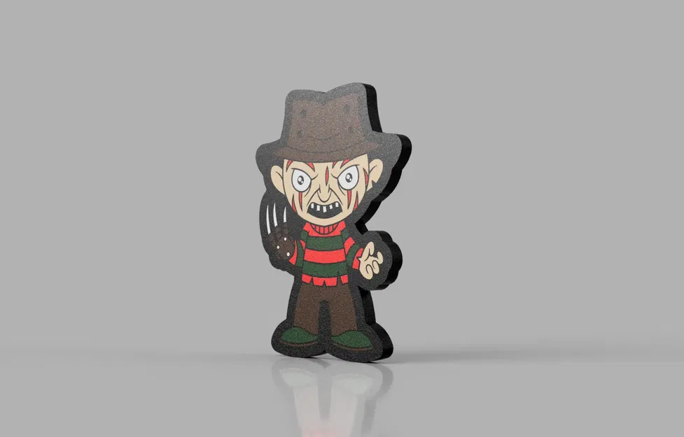 Hộp đèn Freddy Kruger trang trí Halloween - Image 2