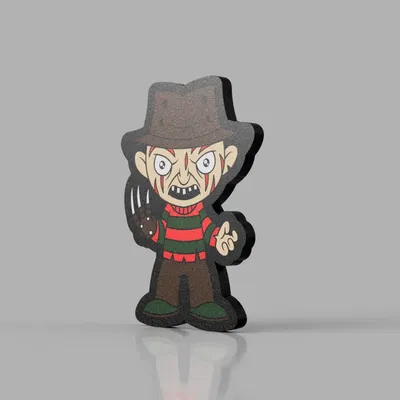 Hộp đèn Freddy Kruger trang trí Halloween