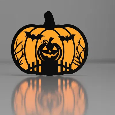 Hộp đèn LED bí ngô #1 cho Halloween