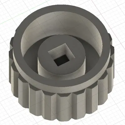 Vòi góc Wasser thay thế cho mô hình 3D