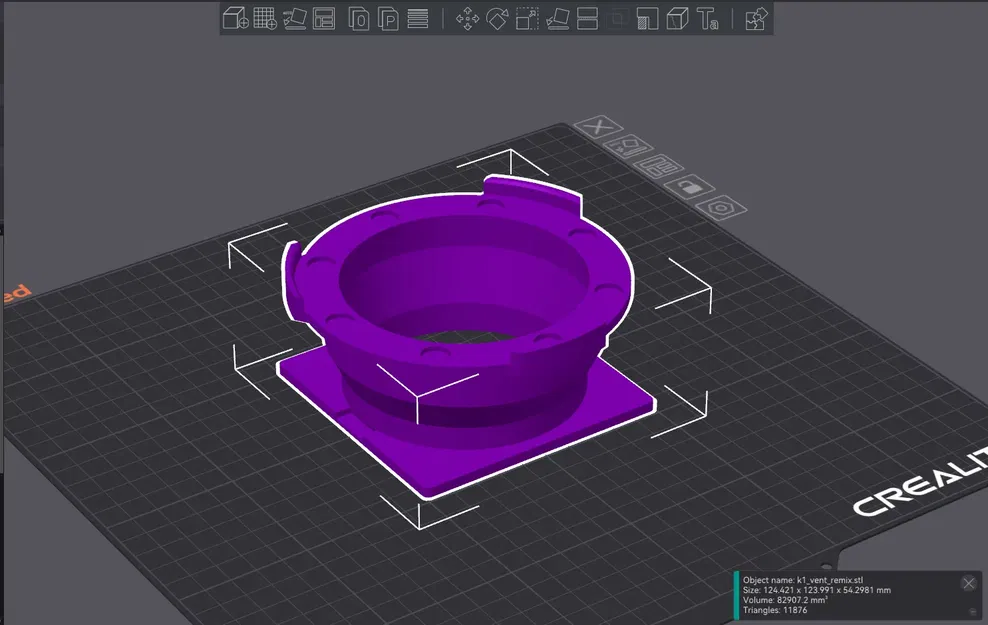 Bộ chuyển đổi ống dẫn khí từ tính cho Creality K1 Max - Image 1