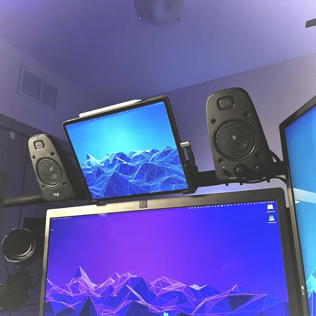 Giá đỡ loa Logitech Z623 cho ống dẫn 1 inch - Image 1