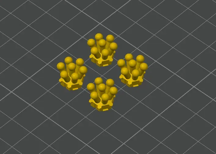 Nhân vật trung tâm đơn giản cho hoa trạng nguyên - Image 1