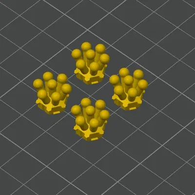 Nhân vật trung tâm đơn giản cho hoa trạng nguyên