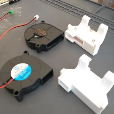 Hệ thống ống dẫn quạt làm mát cho QIDI X-Plus 3