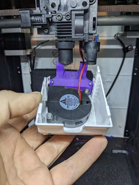 Ống dẫn quạt thay thế cho QIDI X-Smart/Plus/Max 3 - Image 2