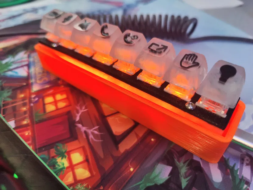 Bảng điều khiển macro 8 nút cho cuộc họp Teams - Image 1