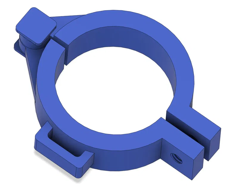 Gắn dây đeo cho monopod với kẹp ống dạng vuông - Image 1