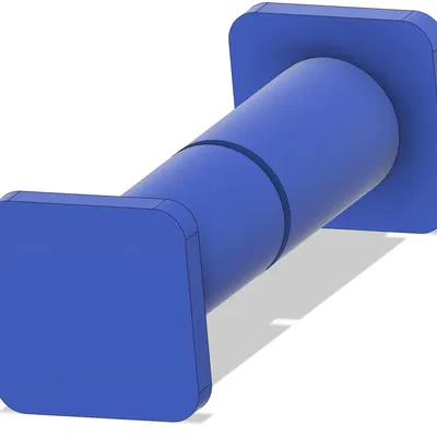 Bản lề 2 con lăn in tại chỗ và tham số hóa