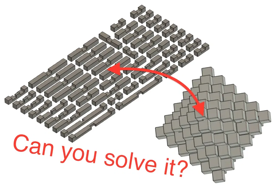 Bộ ghép hình 3D tinh thể Nhật Bản 51 mảnh - Image 1