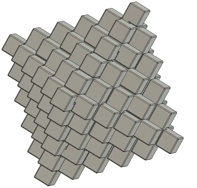 Bộ ghép hình 3D tinh thể Nhật Bản 51 mảnh - Image 2