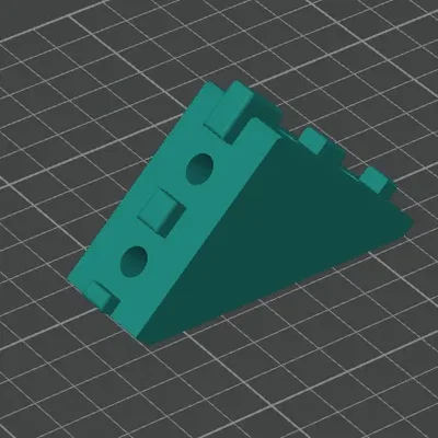 Giá đỡ góc nhôm 4040 cho bu lông M6