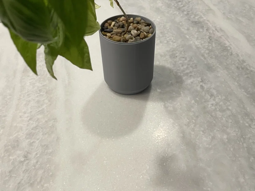 Chậu thủy canh mini trồng húng quế tự thiết kế - Image 1
