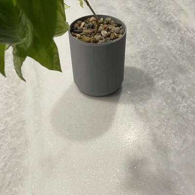 Chậu thủy canh mini trồng húng quế tự thiết kế