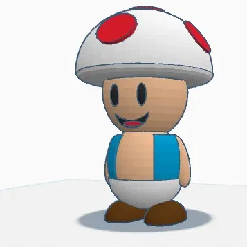 Nhân vật Toad từ trò chơi Super Mario