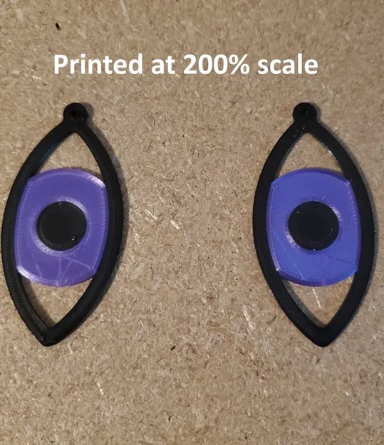 Bông tai mắt đáng sợ cho Halloween - Image 2