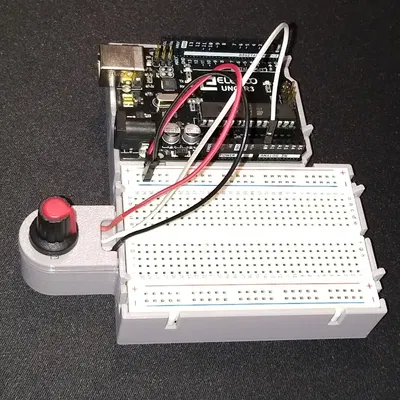 Giá đỡ cho Arduino Uno và breadboard kích thước nhỏ