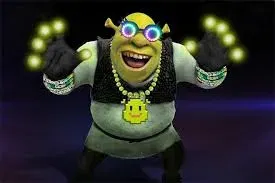 Móc khóa shrekaurus mini in 3D độc đáo - Image 1