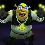 Móc khóa shrekaurus mini in 3D độc đáo