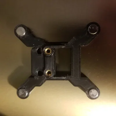 Giá đỡ cho đầu nóng spider và đế từ 5015 cho Ender 3 V2 Neo