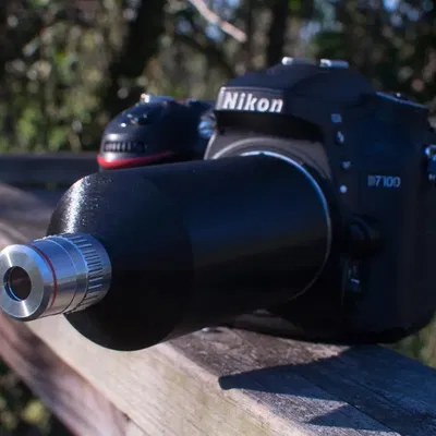 Mô đun ống kính vi sinh 4x cho máy ảnh Nikon F-mount