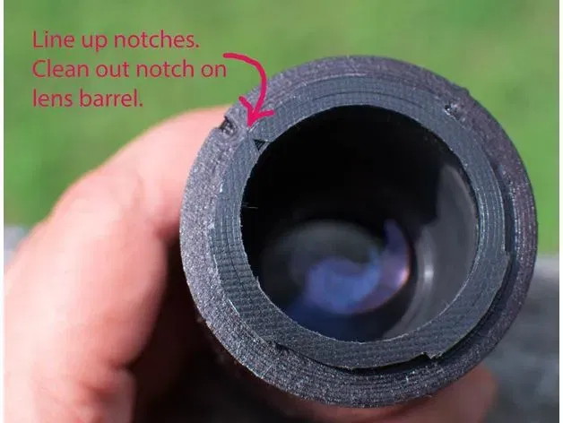 Mô đun ống kính vi sinh 4x cho máy ảnh Nikon F-mount - Image 3