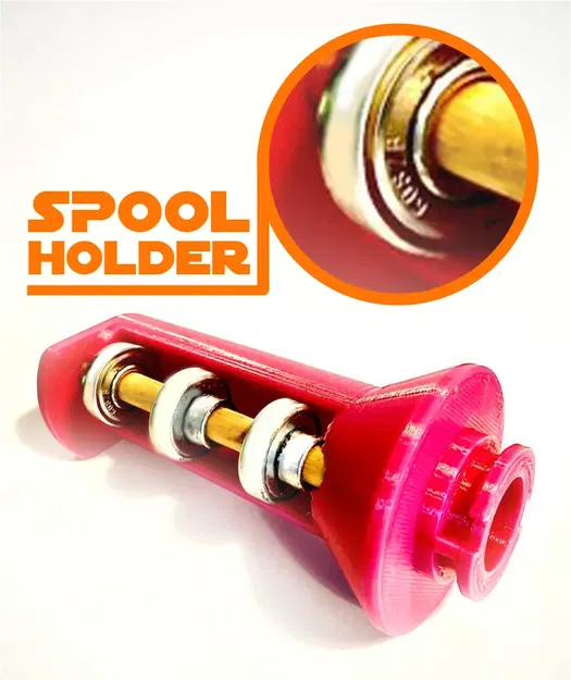 Giá đỡ cuộn filament CR6-SE / CR10 với vòng bi - Image 1