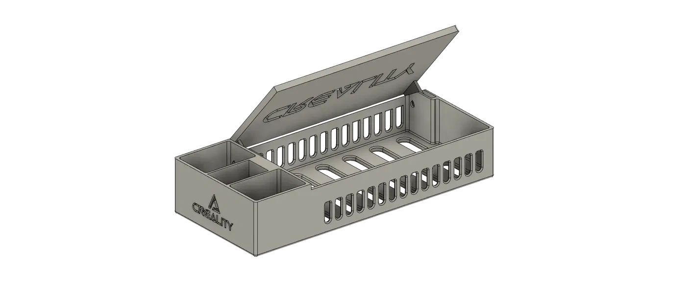 Giá đỡ cuộn filament gắn trên cao với hộp tiện ích cho CR6SE - Image 4