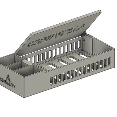 Giá đỡ cuộn filament gắn trên cao với hộp tiện ích cho CR6SE